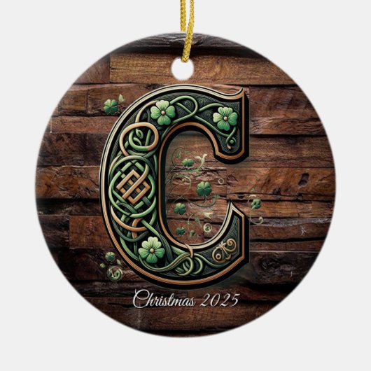 Celtic monogram letter ornament (Vorne)