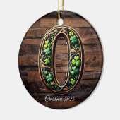 Celtic monogram letter ornament (Links)