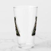 Celtic Monogram Pint Glass Glas (Rechts)