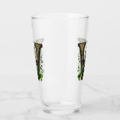 Celtic Monogram Pint Glass Glas (Links)