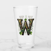 Celtic Monogram Pint Glass Glas (Vorderseite)