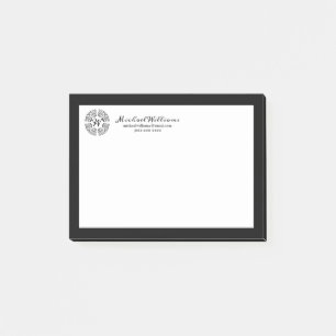 Celtic Monogram Post-it Klebezettel