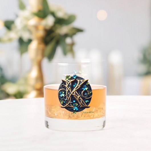 Celtic Monogram Rocks Glass Set Whiskyglas (Insitu (Hochzeit))