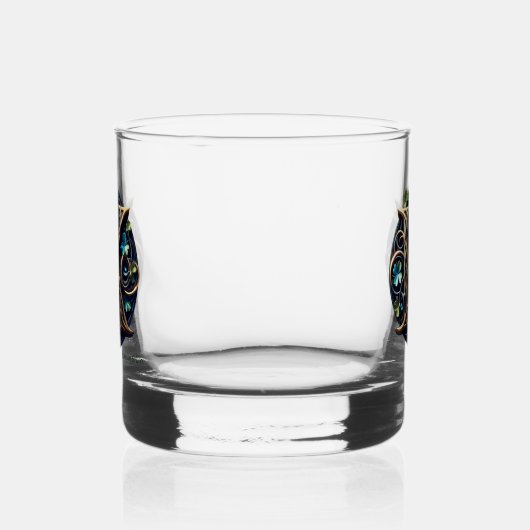 Celtic Monogram Rocks Glass Set Whiskyglas (Links)