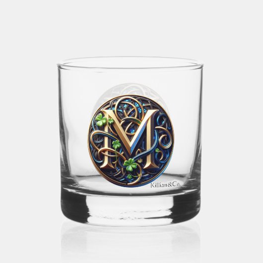 Celtic Monogram Rocks Glass Set Whiskyglas (Vorderseite)