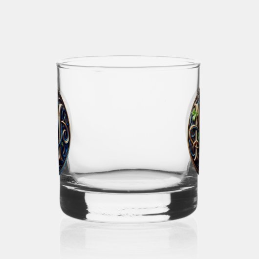 Celtic Monogram Rocks Glass Set Whiskyglas (Links)