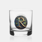 Celtic Monogram Rocks Glass Set Whiskyglas (Rückseite)