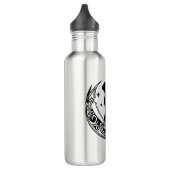 Celtic Moon | Nachtkatzen Edelstahlflasche (Links)