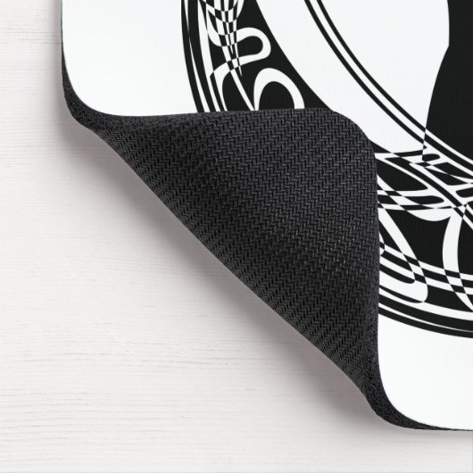 Celtic Moon | Nachtkatzen Mousepad (Ecke)