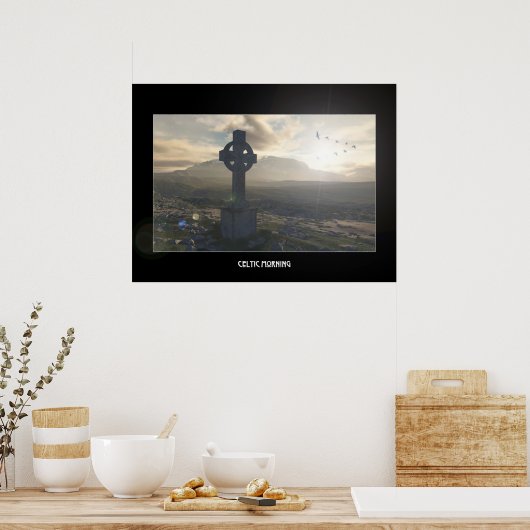 Celtic Morning Poster (Küche)