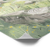 Celtic Mythology and Sun Symbols Litha Poster (Ecke)