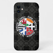 Celtic Nations Flags Case-Mate iPhone Hülle (Rückseite)