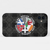 Celtic Nations Flags Case-Mate iPhone Hülle (Rückseite (Horizontal))