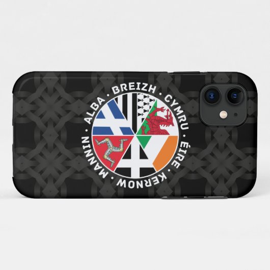 Celtic Nations Flags Case-Mate iPhone Hülle (Rückseite (Horizontal))