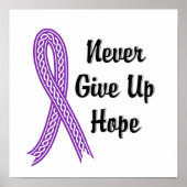 Celtic nie aufgeben Hoffnung Epilepsie Poster (Vorne)