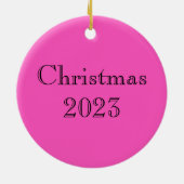 Celtic Nordic Fox Keramik Ornament (Hinten)