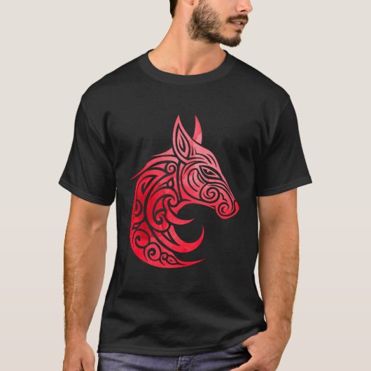 Celtic Nordic Fox T-Shirt (Vorderseite)