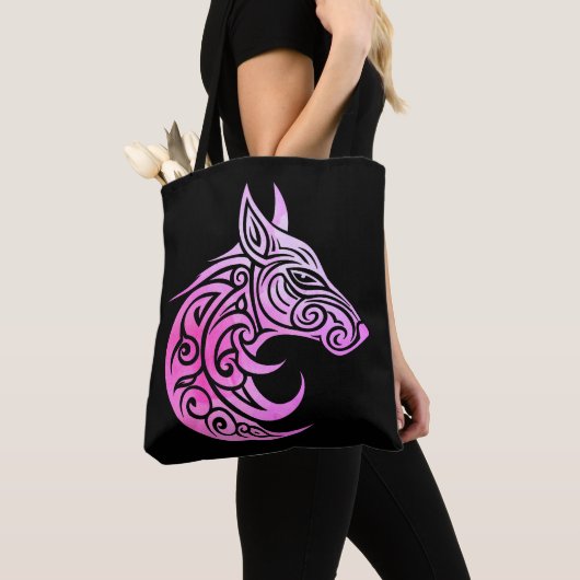 Celtic Nordic Fox Tasche (Von Nahem)