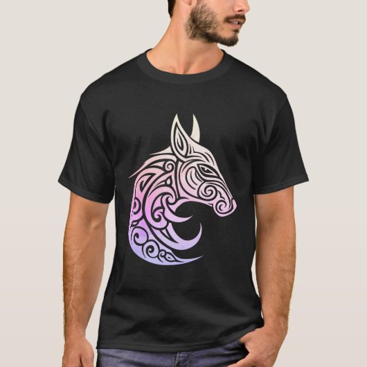 Celtic Nordic Winter Fox T-Shirt (Vorderseite)