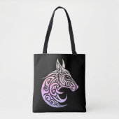 Celtic Nordic Winter Fox Tasche (Vorderseite)