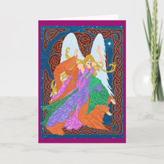 Celtic Nouveau Angel Karte