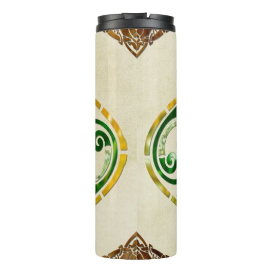 Celtic Old Tradition Folk Art Thermosbecher (Rückseite)