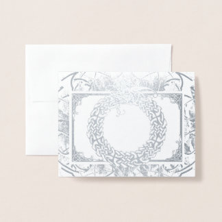 Celtic Ouroboros (Leere Inside) Folienkarte