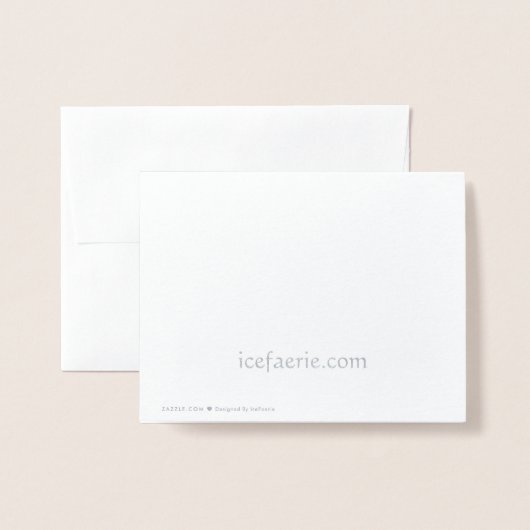 Celtic Ouroboros (Leere Inside) Folienkarte (Rückseite mit Umschlag)