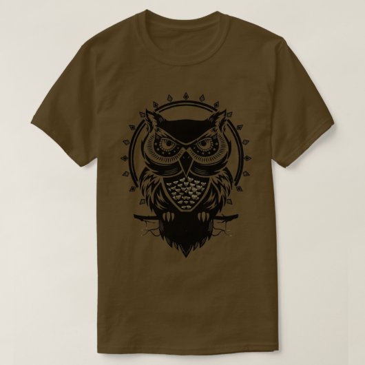 CELTIC OWL TShirt Classic TShirt (Design vorne)