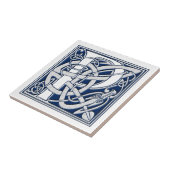Celtic P Monogram Fliese (Seite)