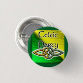 Celtic Party Logo Button (Vorne & Hinten)