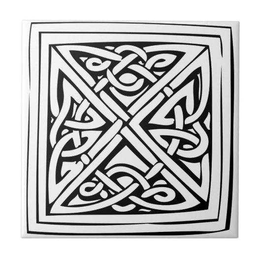 Celtic Pattern Fliese (Vorderseite)