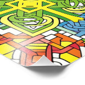 Celtic Pattern Fotodruck (Ecke)