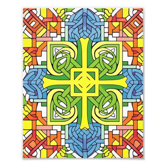 Celtic Pattern Fotodruck (Vorne)