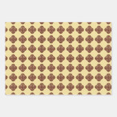 Celtic Pattern Geschenkwrap Geschenkpapier Set (Vorderseite 2)