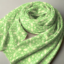 Celtic Pattern Irish Lime Green St Patrick's Day