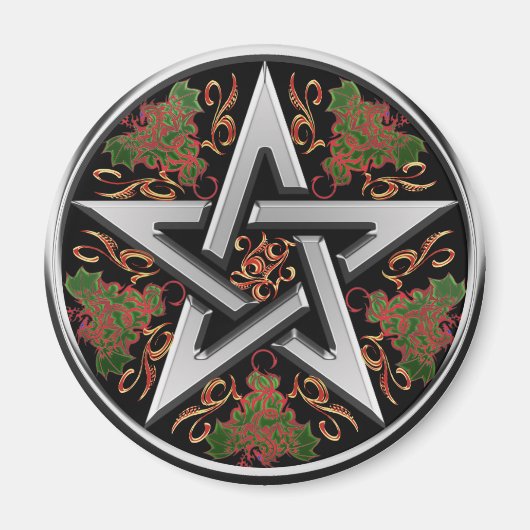 Celtic Pentagram Magnet (Vorne)