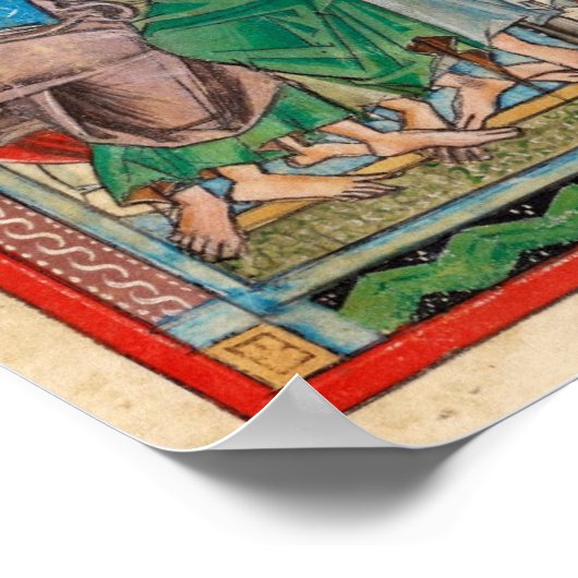 Celtic Pentecost Icon Poster (Ecke)