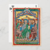 Celtic Pentecost Icon Postkarte (Vorne/Hinten)