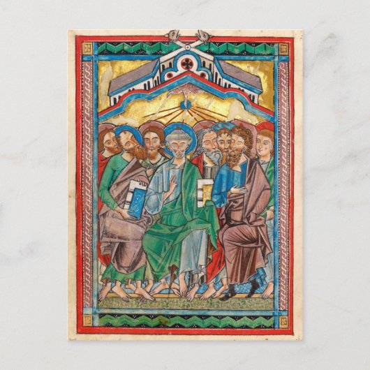 Celtic Pentecost Icon Postkarte (Vorderseite)