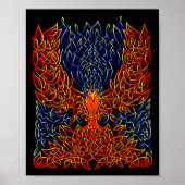 Celtic Phoenix Poster (Vorne)