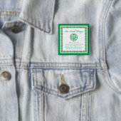 Celtic Prayer St. Patrick's Day Button (Beispiel)