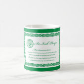Celtic Prayer St. Patrick's Day Kaffeetasse (Mittel)