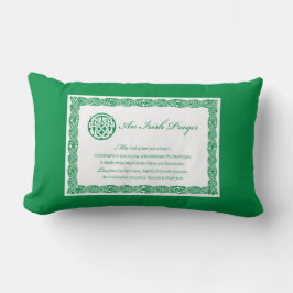 Celtic Prayer St. Patrick's Day Lendenkissen