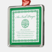 Celtic Prayer St. Patrick's Day Ornament Aus Metall (Links)