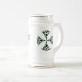 Celtic Quest "Slainte Beer Stein" Bierglas (VorderseiteRechts)