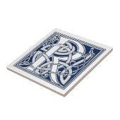 Celtic R Monogram Fliese (Seite)