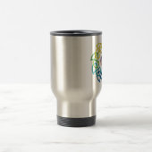 Celtic Rainbow Knüpfarbeit Reisebecher (Mittel)