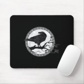 Celtic Raven Viking Wisdom Kunst Mousepad (Mit Mouse)