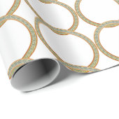 Celtic Ring Wedding Geschenkpapier (Rolleneckpunkt)